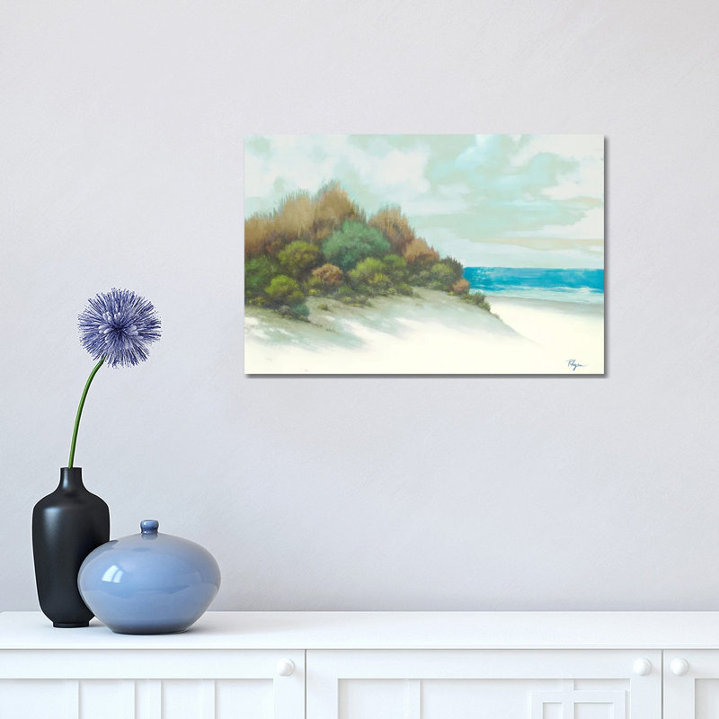 Seashore I by Vivien Rhyan - Painting on Canvas, Wrapped Canvas, 101.6 cm H x 66.04 cm W x 1.91 cm D