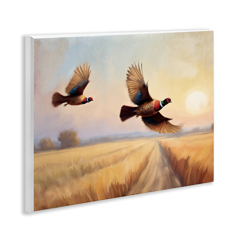 «Fall Flight Pheasants» par Kim Allen