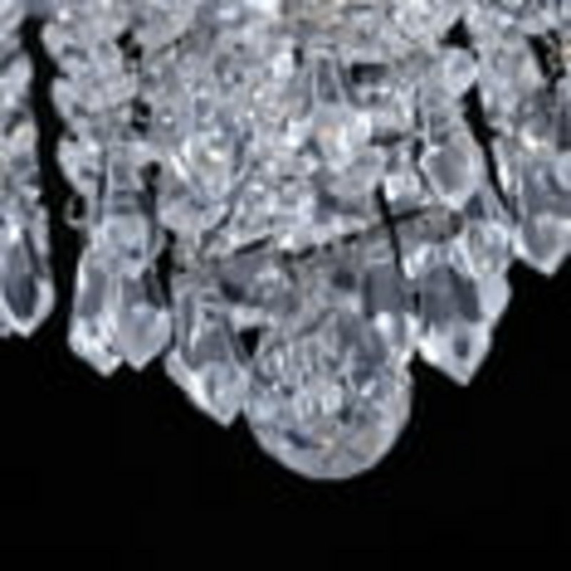  Luminaire suspendu en cristal 3 lumières pour le salon