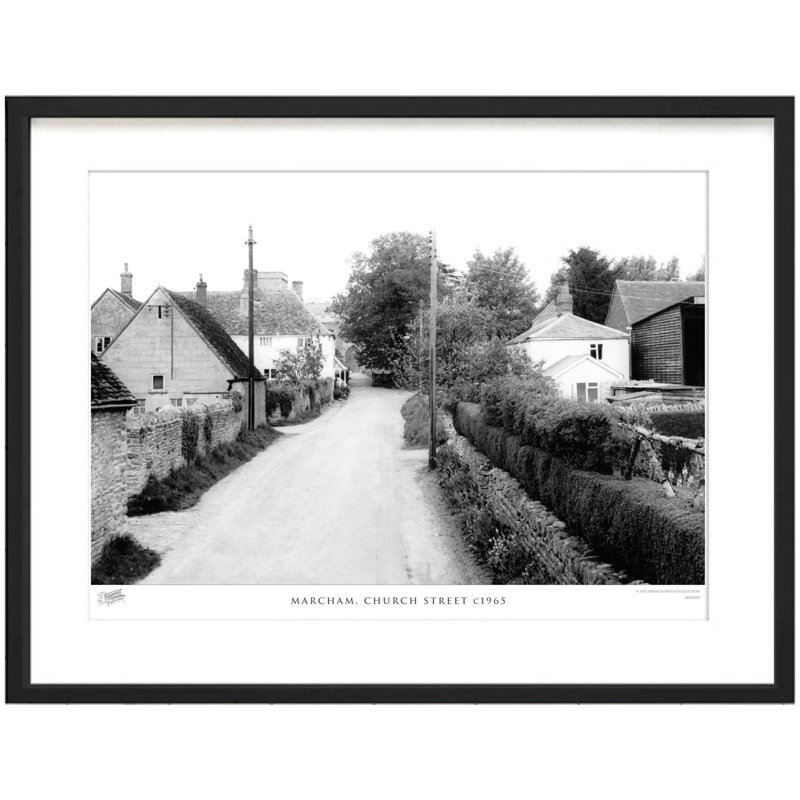 Marcham, Church Street C1965 by Francis Frith - Single Picture Frame Print, 60cm H x 80cm W x 2.3cm D