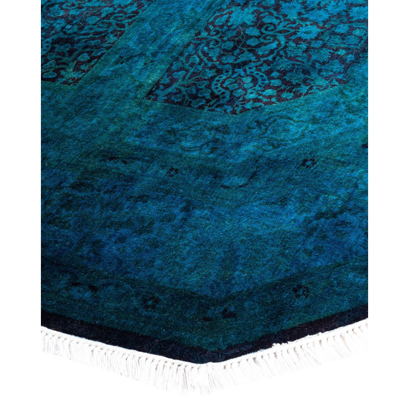 Klime One-of-a-Kind 6' 1" X 6' 1" Hand Knotted Area Rug