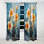 Daffodil Bloom Sunshine III - Rideau jonquilles - Rideau occultant floral - 1 panneau-293207604