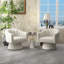 Fauteuil demi-tonneau pivotant de 25,2 po Iryanna-97755429-123185140