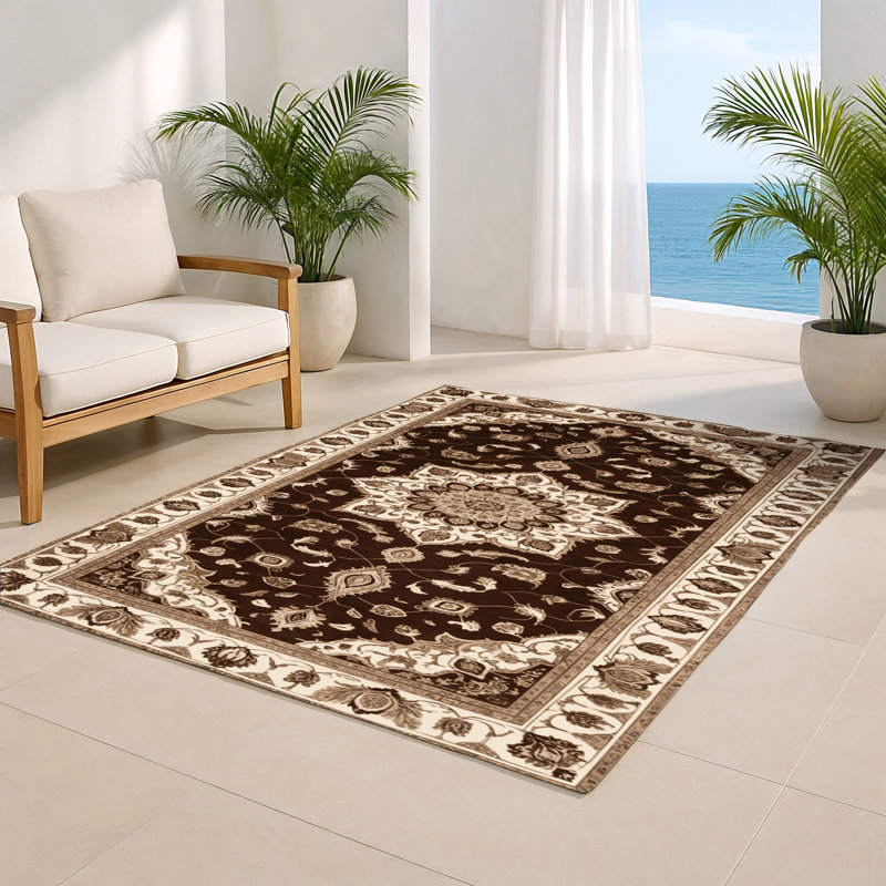 Tapis d'intérieur et d'extérieur Tabriz, Rectangle 4pi x 6 pi