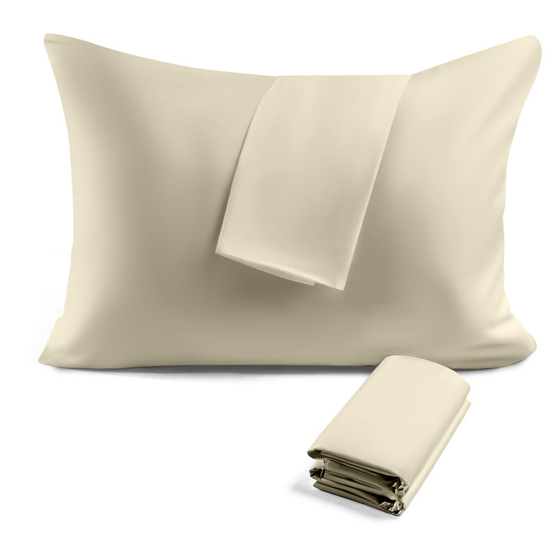 Supersoft Microfiber Pillowcases - Durable, Wrinkle Resistant & Easy Care , Cream