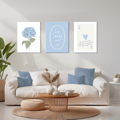 3 Piece Wrapped Canvas Print