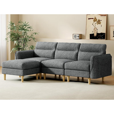 Canapé modulaire convertible 4 pièces 4 pièces