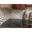 1" x 2" Marble/Metal Brick Joint Mosaic Wall Tile