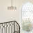 5 - Light 21.65" Dimmable Farmhouse Modern Drum Chandelier, Iron Frame With Cut-Out Design & Inner Fabric Shade-993334159