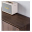 Range-chaussures en bois massif avec tablettes réglables Dovetail Joint