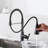Forious® Ultra Pull Down Single Handle Kitchen Faucet with Deck Plate-100865073