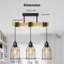 3 - Light Black Pendant