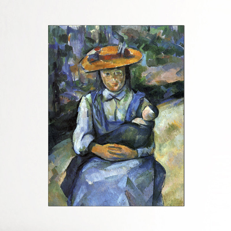 Paul Cezanne - Wrapped Canvas Painting, 120cm H x 90cm W x 1.8cm D
