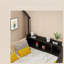 Lit maison avec rangement, lit double en bois de pin, chambre de ferme moderne