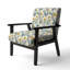 Chaise avec accoudoirs rembourrés Ethereal Botanicals