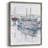 Watercolor Harbor Study I Framed Print - Solid Wood-79158669