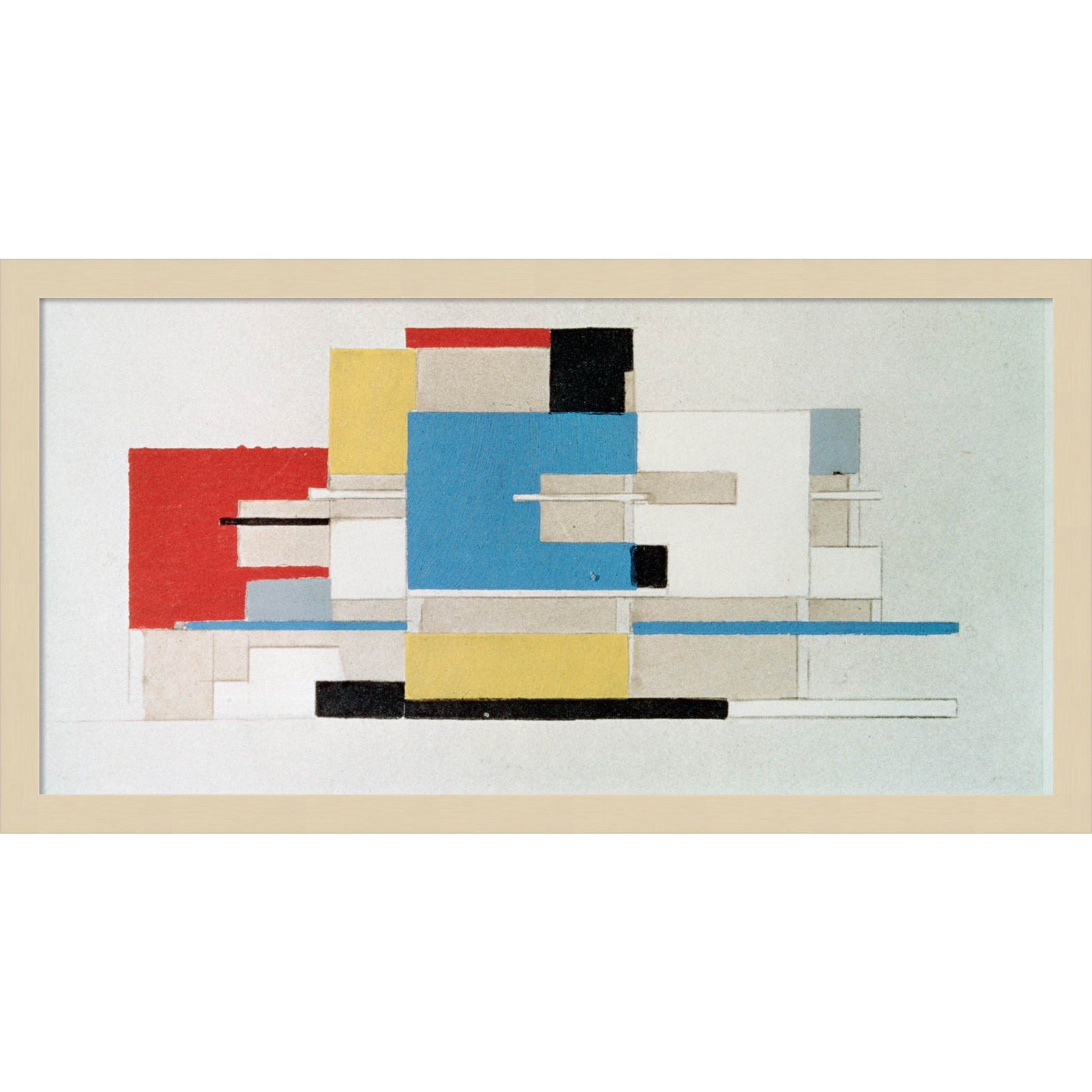 Earling "Colour Study for Architecture" Print, Brown, 13" H x 25" W