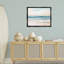 «Pastel Beach Coast», art mural encadré sur toile flottante par June Erica Vess-236646481-236646480