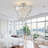 Large crystal chandelier, modern style chandelier-909835781