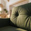 Causeuse capitonnée 67,7 po Mid-Century Modern-130916218
