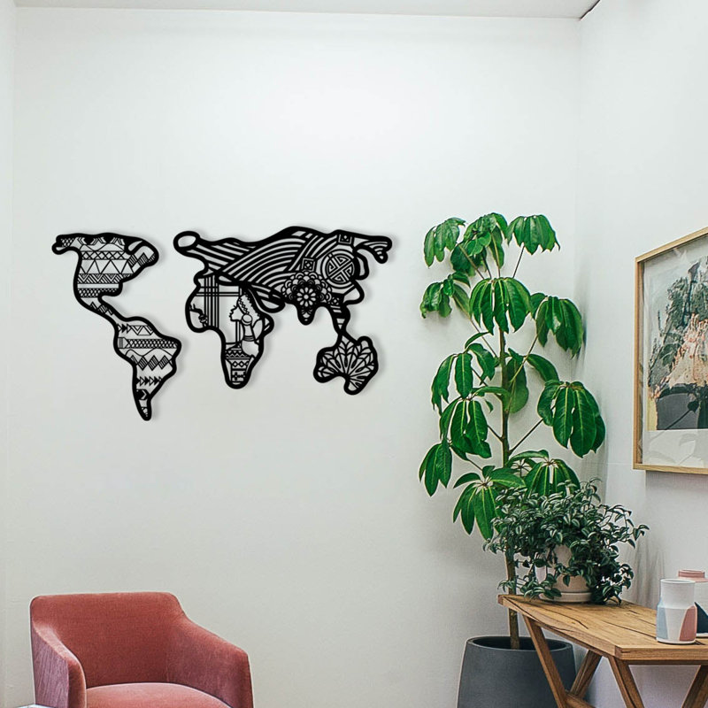 Hanah Home Wall Décor, 57cm H x 100cm L x 0.12cm W