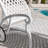 Aluminium Cast Lounge Chair 1Pcs White-12203047