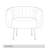 Upholstered Barrel Chair-592362931