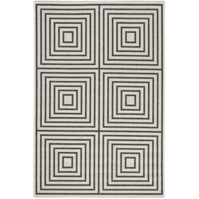 Tapis d'intérieur / extérieur à motif géométrique Beach House Performance