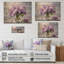 Lilas, impression romantique III - impression sur bois sans cadre-495947599