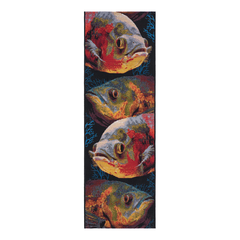 Washable Indoor / Outdoor Rug, Runner 2' x 6'1"