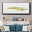 Tail Feather III- Framed Canvas