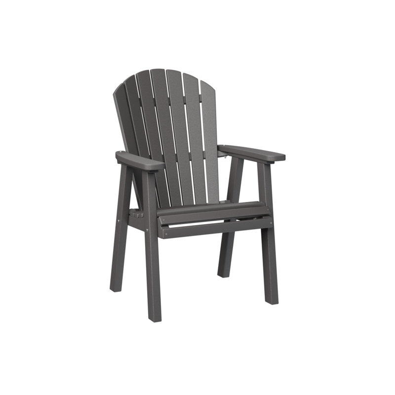 Chaise de salle à manger Berlin Grey, Gris fumée