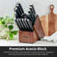 Ensemble de couteaux de cuisine 15 pièces - Acacia-109384290