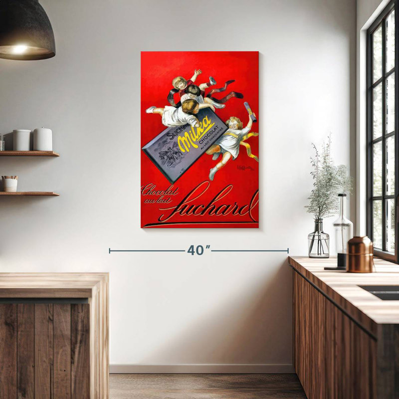 Yarlin Chocolat Suchard, 39" H x 26" W