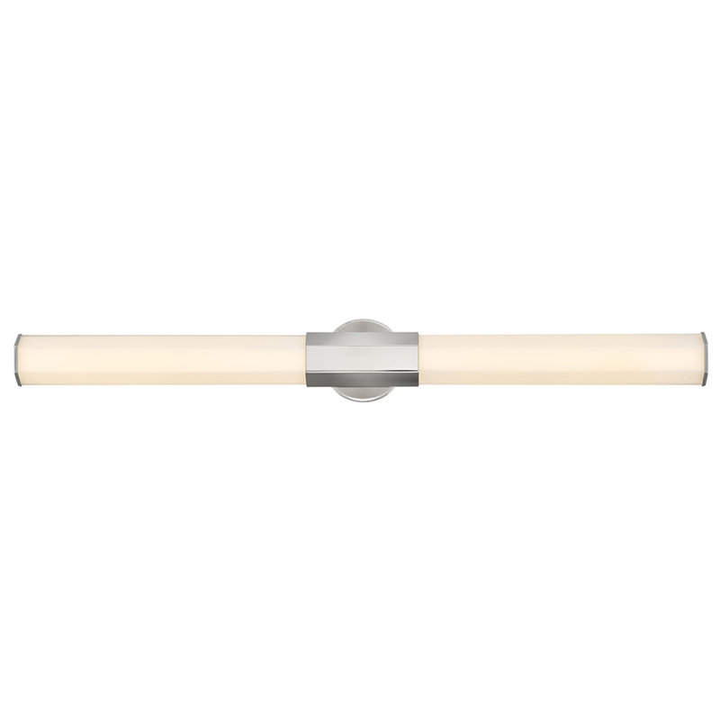 Facet 1 - Light LED Bath Sconce, Polished Nickel