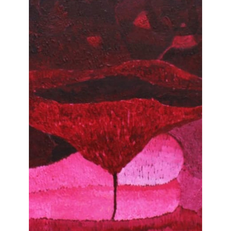 Murmures de rouge | Acrylique sur toile | Par Aman Kumar Bavariya