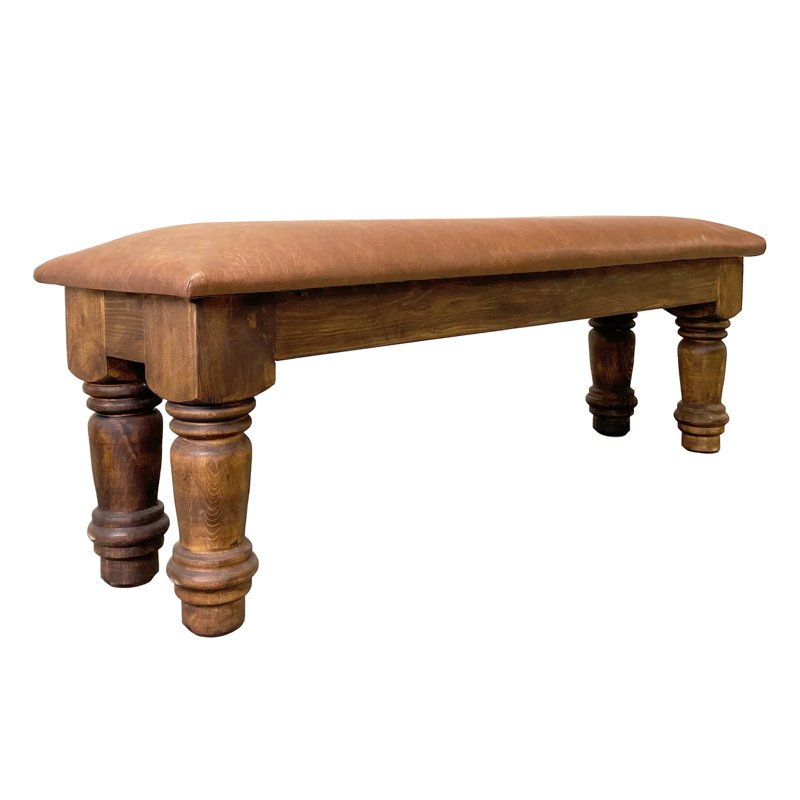 Santa Rita Acrylic Upholstered Bench