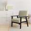 Chaise avec accoudoirs rembourrée Tile Geometric