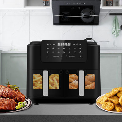 Belfry Kitchen Kilanemos 9L Dual Air Fryer Air Fryer