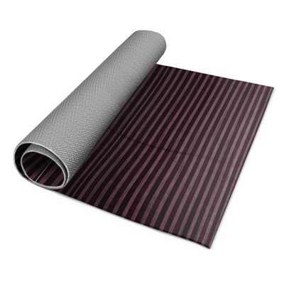 Tapis intérieur / extérieur brun HorizontalStripes