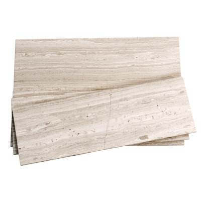 4" X 12" Honed Subway Marble Tile