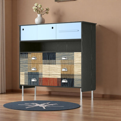 Armoire à tiroirs de rangement murale