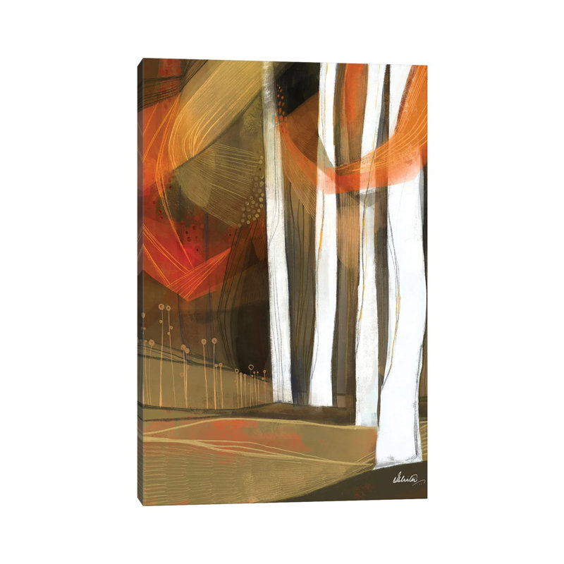Ethereal Fall Forest by Ishita Banerjee - No Frame Gallery-Wrapped Canvas Giclée on Canvas, 101.6cm H x 66.04cm W
