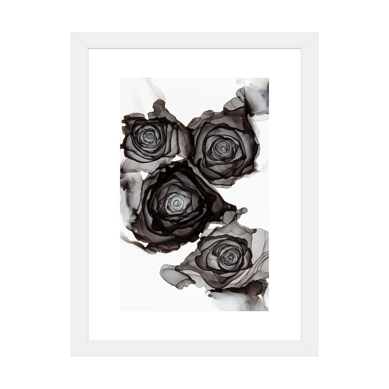 "Ma belle obscurité" par Jamie Pomeranz, reproduction d’art, Papier encadré blanc, Blanc, H 32 po x l 24 po x P 1 po