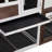 Delaris Weather Resistant Rabbit Small Animal Hutch-461184804