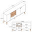 Hommy Craft 81cm Sideboard-105726447