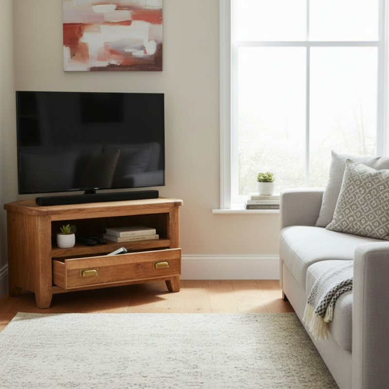 Dorchester Corner TV Stand for TVs up to 75"