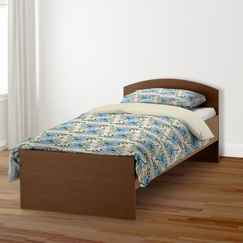 Floral Polyester Floral Duvet Cover, Twin Duvet Cover