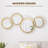 Modern Abstract Wall Decor on Metal