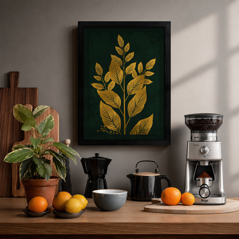 Gilded Botanica Botanical - Print, Oak, A4 - 29.7 x 21.0 cm
